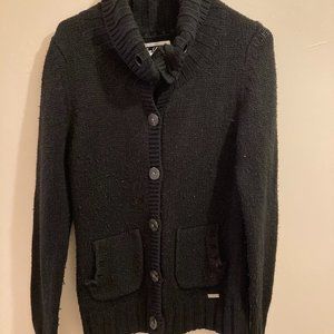 Zoo York Black Knit Cardigan